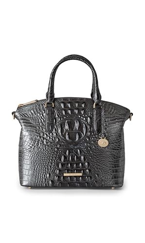 BRAHMIN Duxbury Satchel - Charcoal Melbourne | Amazon (US)
