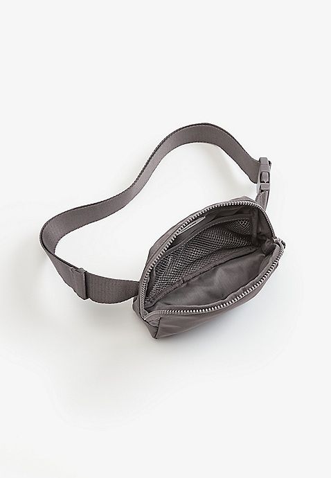 Solid Crossbody Belt Bag | Maurices