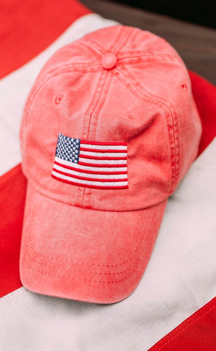 friday + saturday: flag hat | RIFFRAFF