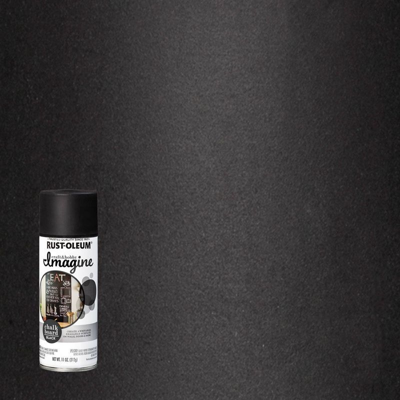 Rust-Oleum 11oz Imagine Chalkboard Spray Paint Black | Target