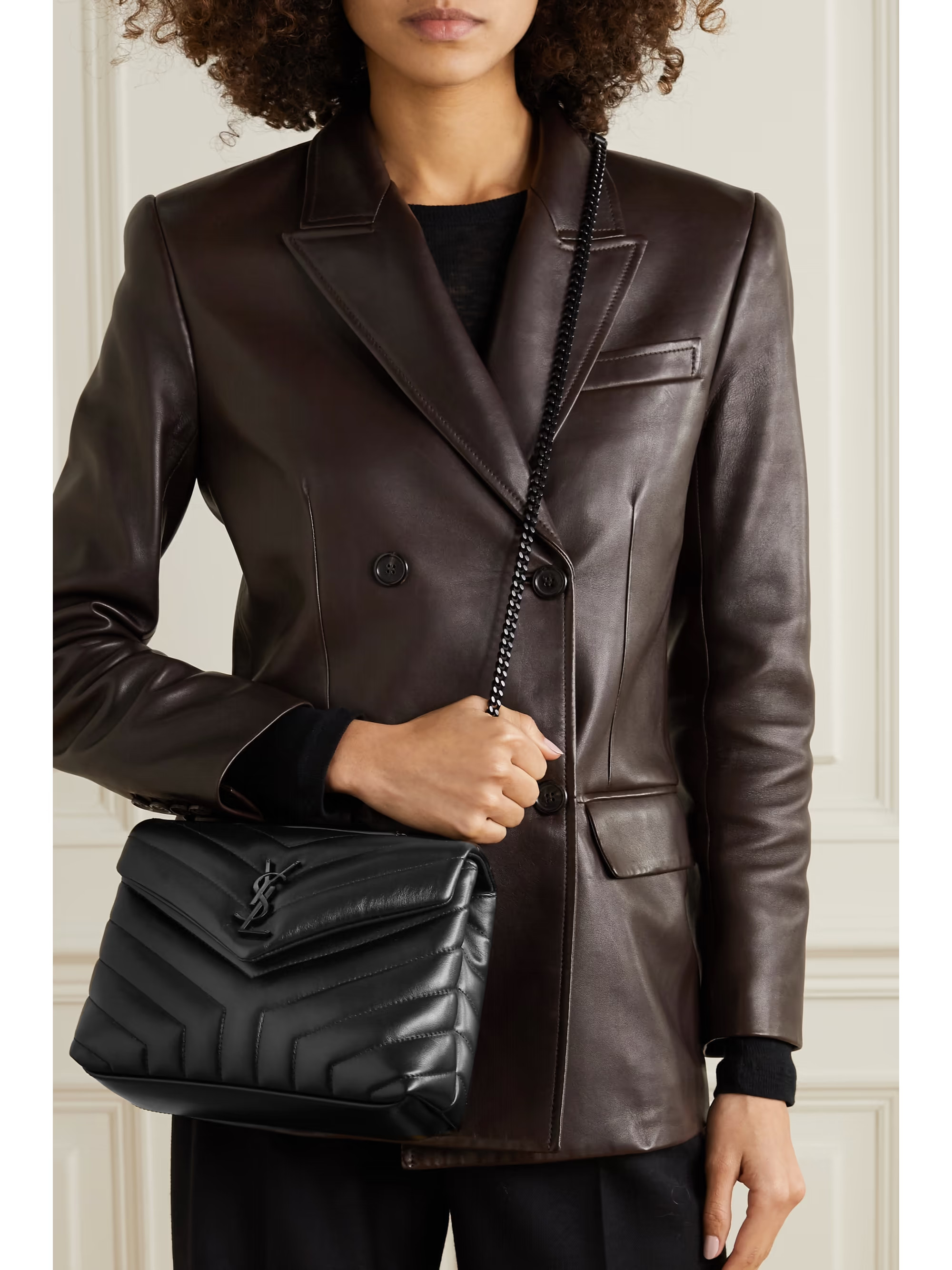 Loulou small quilted leather shoulder bag | NET-A-PORTER (US)