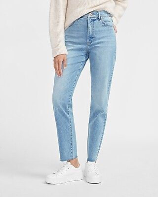 Super High Waisted Supersoft Luxe Comfort Mom Jeans$69.99 marked down from $88.00$88.00 $69.994.5... | Express