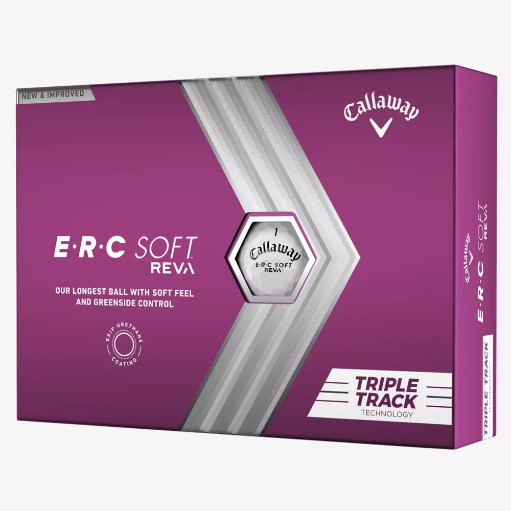 ERC Soft REVA Triple Track 2023 Golf Balls | PGA TOUR Superstore
