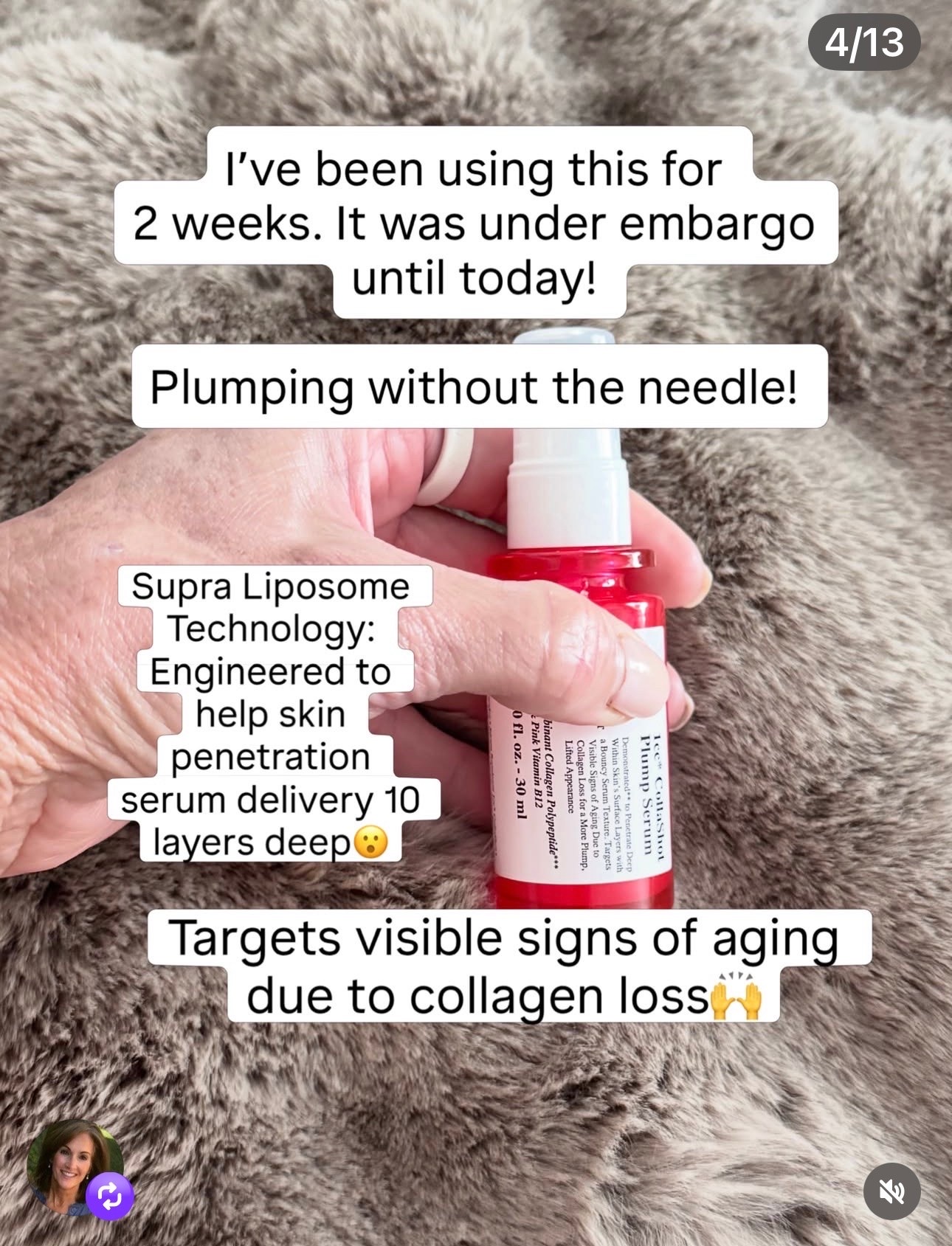 I’ve been using this for 2 weeks and it’s working! Plumping my skin without needles

#LTKBeauty