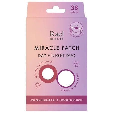 Rael Beauty Miracle Pimple Patch Day & Night Duo, for All Skin Types, 38 Count | Walmart (US)