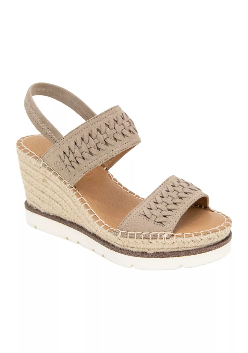 Elyssa 2 Band Braided Sandals | Belk