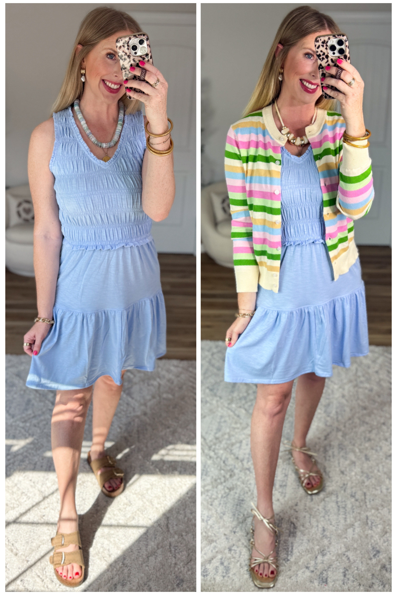 2 ways to style this smocked dress from Walmart!

#LTKootd #LTKgrwm