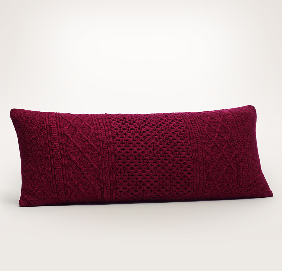 Aran Knit Pillow Cover | Boll & Branch