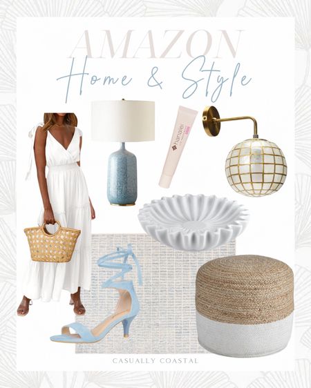 Amazon Home & Style
-
Coastal finds, coastal home decor, coastal style, Amazon home decor, affordable Amazon home, Amazon rugs, coastal rug, neutral rugs, living room rugs, Amazon dresses, Amazon maxi dresses, white dresses, Amazon vacation dresses, graduation dress, spring outfit, summer outfit, coastal lamps, blue lamps, Amazon lamps, marble ruffle bowl, antique scallop bowl, capiz wall sconce, coastal sconces, Amazon sconces, Serena & Lily look for less, designer look for less, light blue ceramic table lamp, 8x10 rugs, sweed valley jute poufs, Amazon poufs, cross neck sleeveless tiered maxi dress, kitten heel lace up sandals, blue kitten heels, Amazon heels, Amazon beauty 

#LTKfindsunder100 #LTKhome #LTKfindsunder50