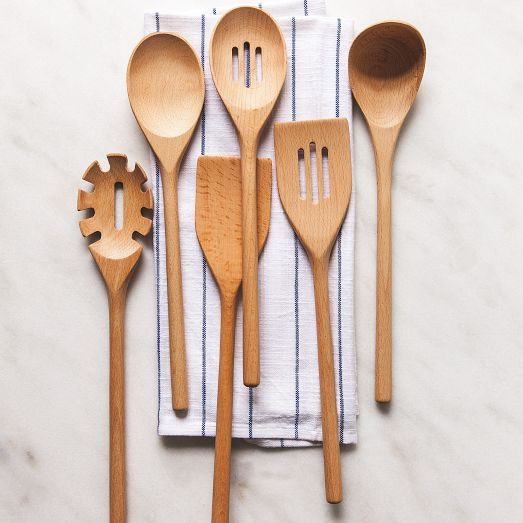 Farmhouse Pottery Essential Kitchen Utensils (Set of 6) | West Elm (US)