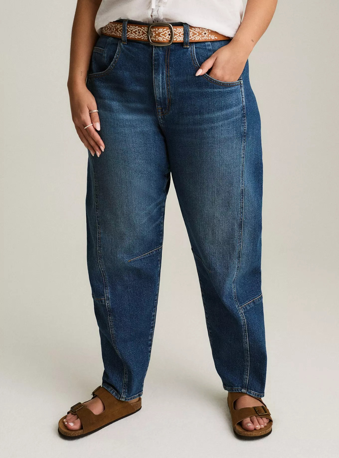Festi High-Rise Barrel Jean | Torrid (US & Canada)