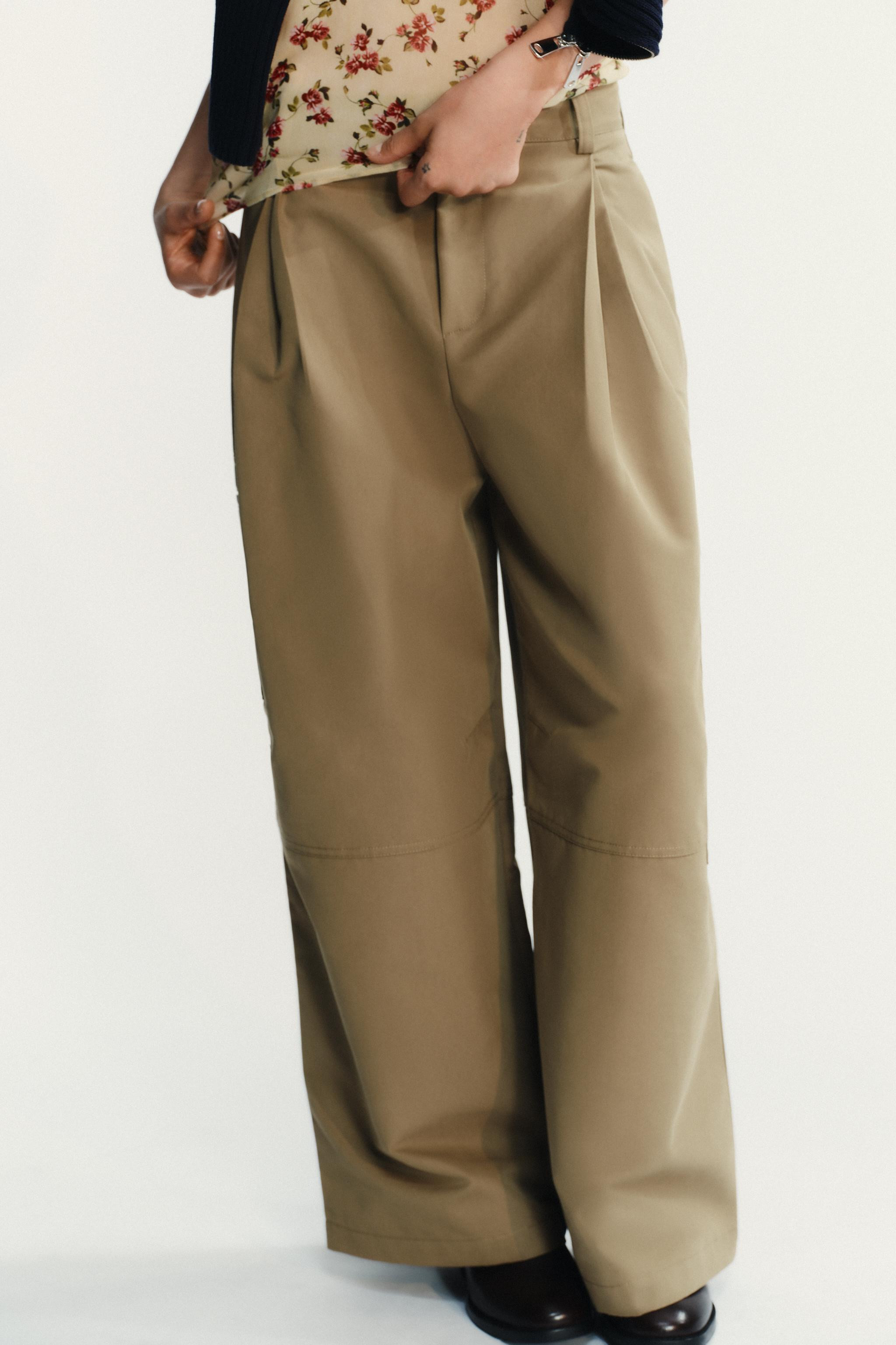 PLEATED CARGO PANTS | Zara US