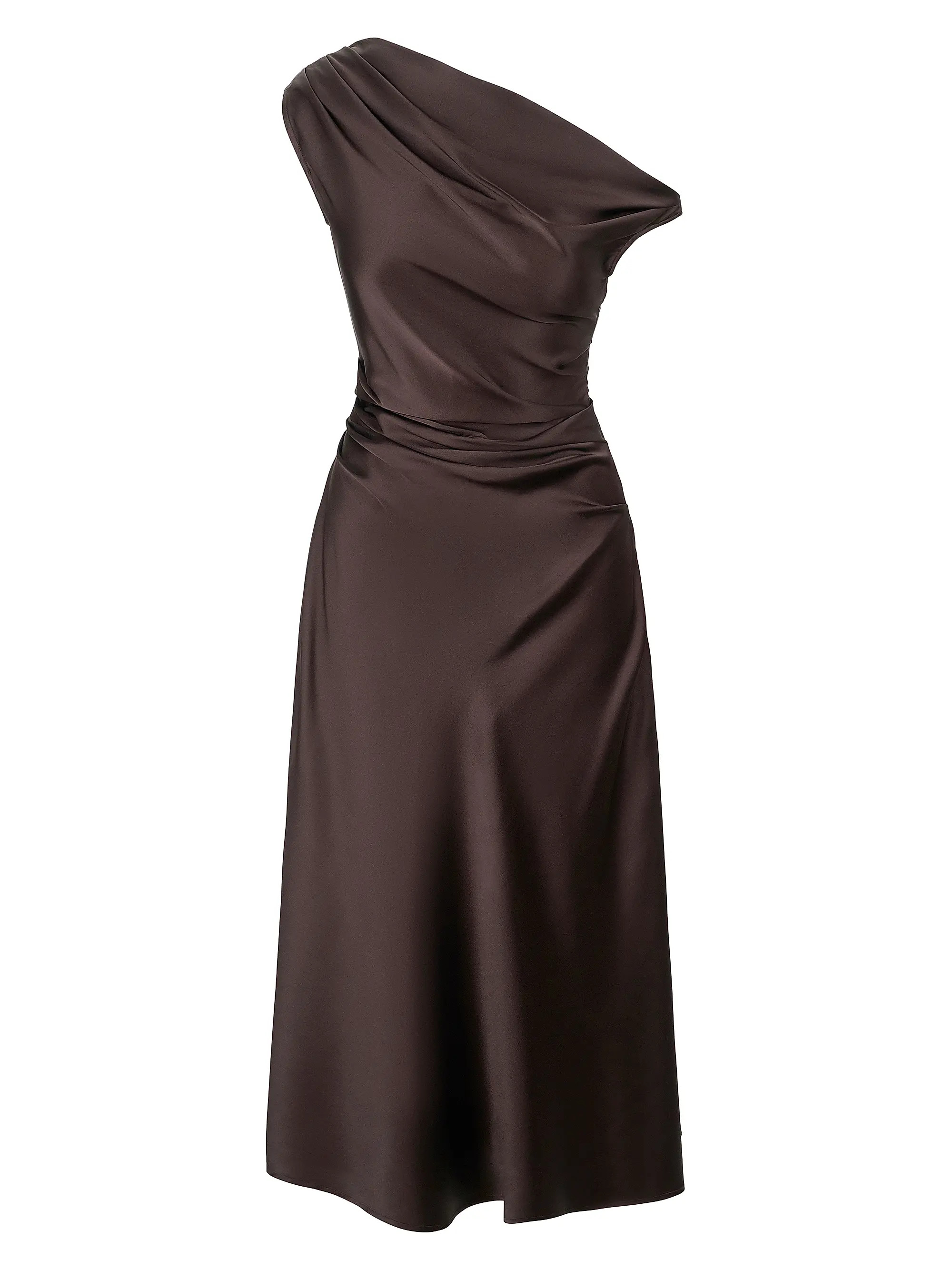 Phare Draped Stretch Silk Maxi Dress | Saks Fifth Avenue