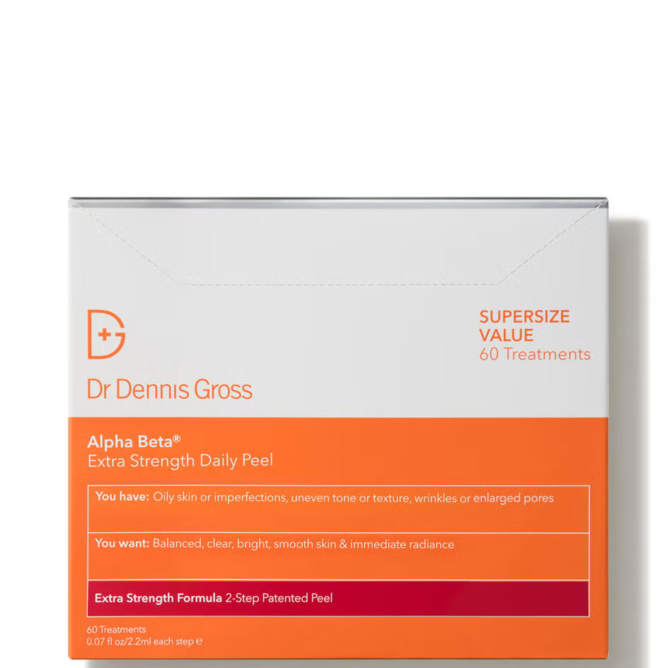 Dr Dennis Gross Skincare Alpha Beta Extra Strength Daily Peel (Pack of 60) | Dermstore (US)