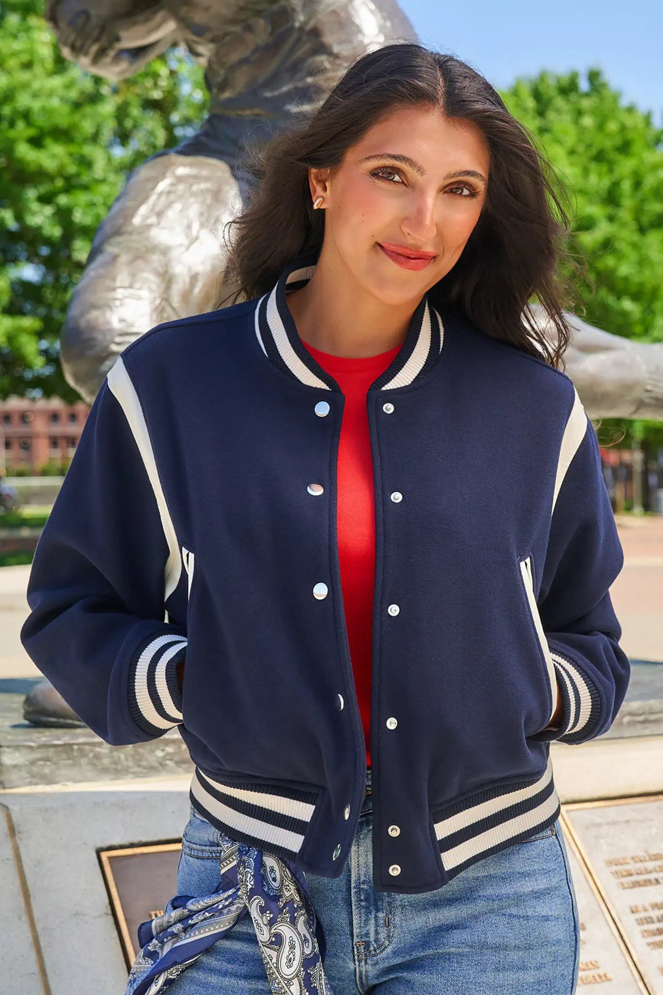 Cindy Jacket- Navy | Avara