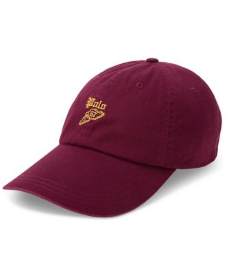 Polo Ralph Lauren Men's Long-Bill Embroidered Twill Cap - Macy's | Macy's