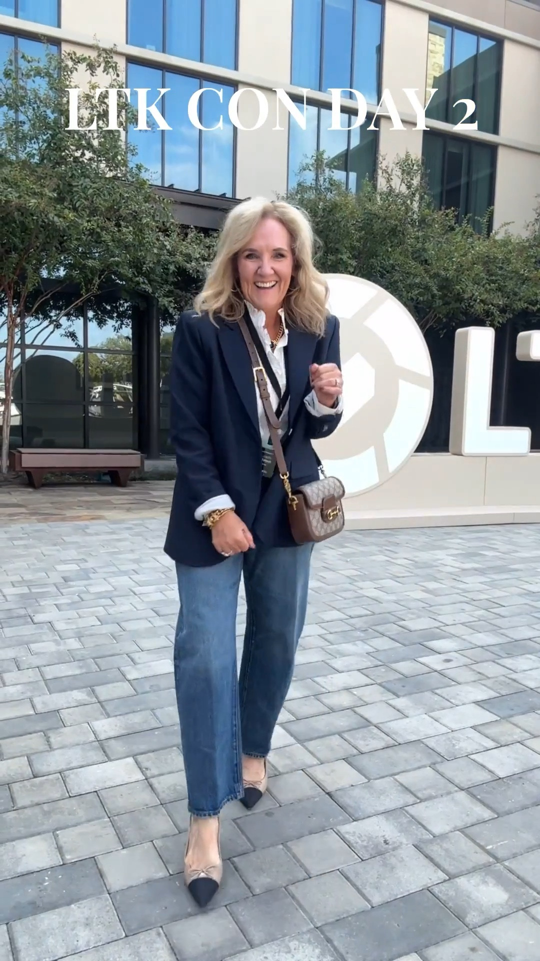 Everything I wore today for LTK con day too well it’s my second day here but it’s officially the first day

Love getting to meet up with old friends and meet new ones. And let me tell you L TK knows how to throw a party. They’re branding is everywhere fresh flowers everywhere, and as you can see the treats were over the top. 

Shot my outfits from my pajamas/lounge wear workout clothes daytime work in the room look the registration and the Abercrombie cocktail party

#LTKCon #LTKOver40 #LTKSaleAlert