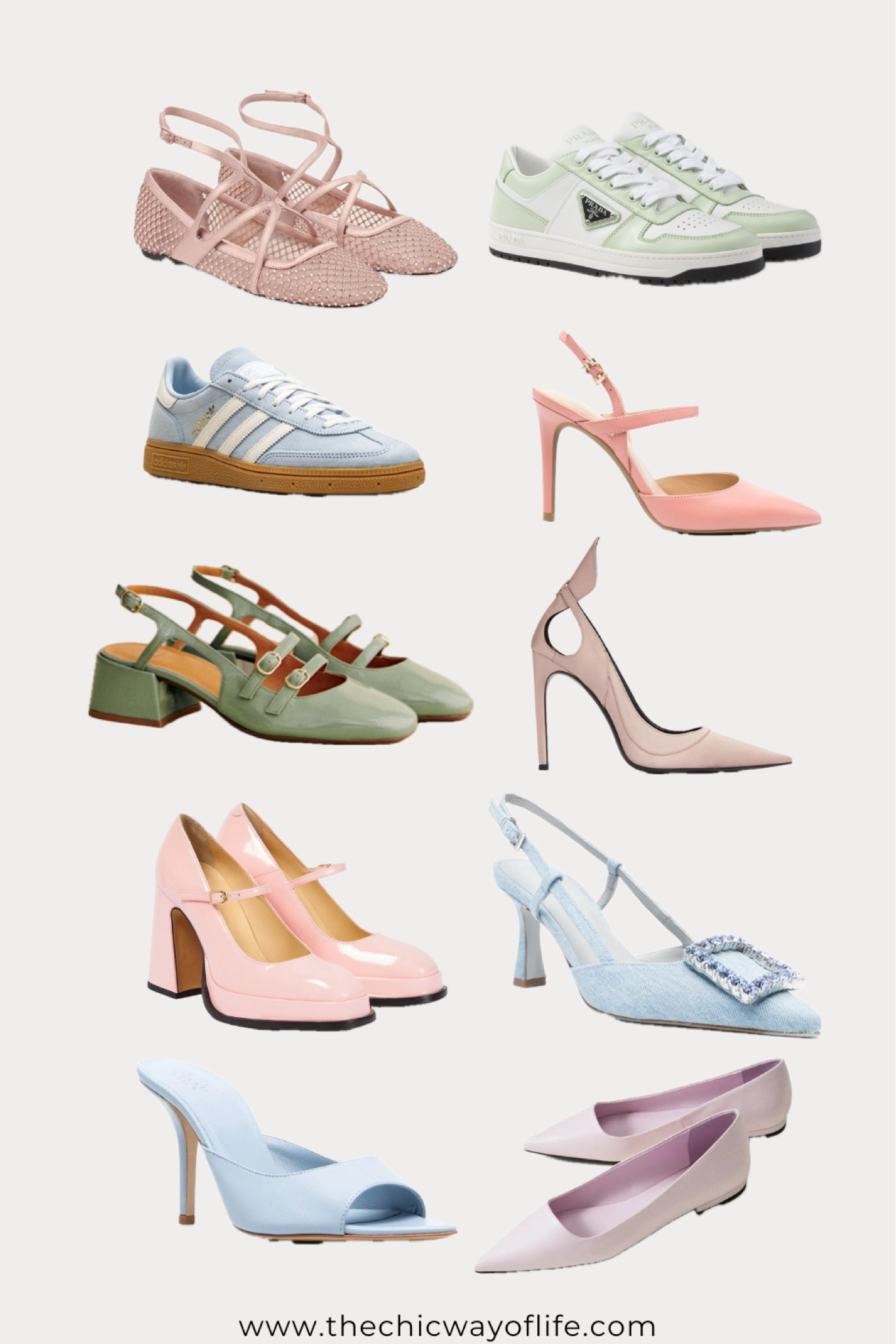 Pastel shoes to shop for spring

#LTKeurope #LTKworkwear #LTKshoes