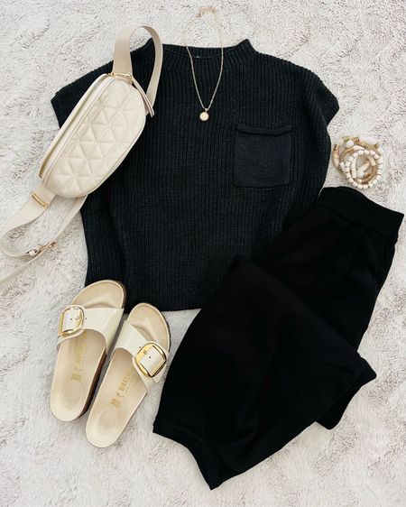 This knit set is on Sale! 🔥 I have in two colors now it’s so chic and comfy! (Tts, s) And you can still snag these Birkenstocks on Sale! (tts) 

#LTKshoecrush #LTKsalealert #LTKstyletip