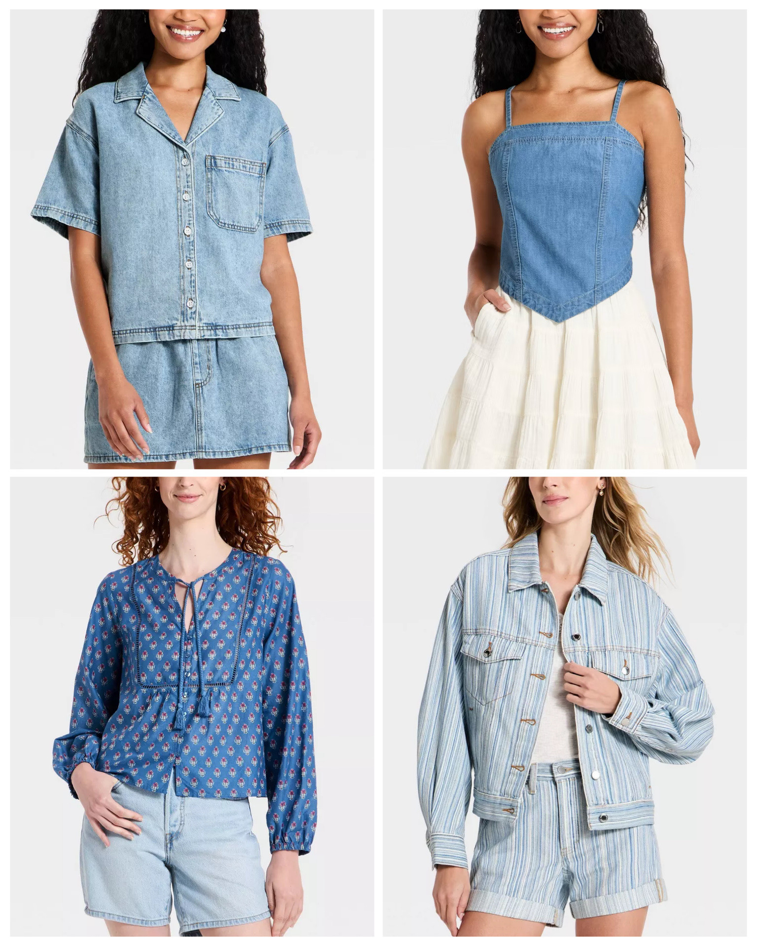 Target new arrival denim tops

#LTKootd