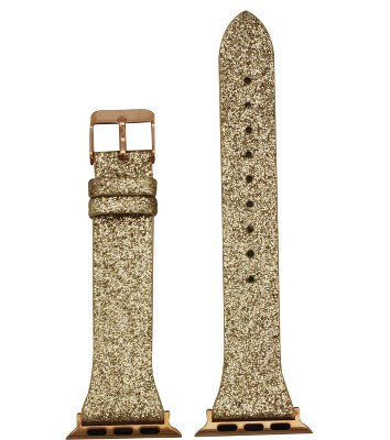 Olivia Pratt Gold Glitter Buckle Apple Watch Band 42Mm | Target
