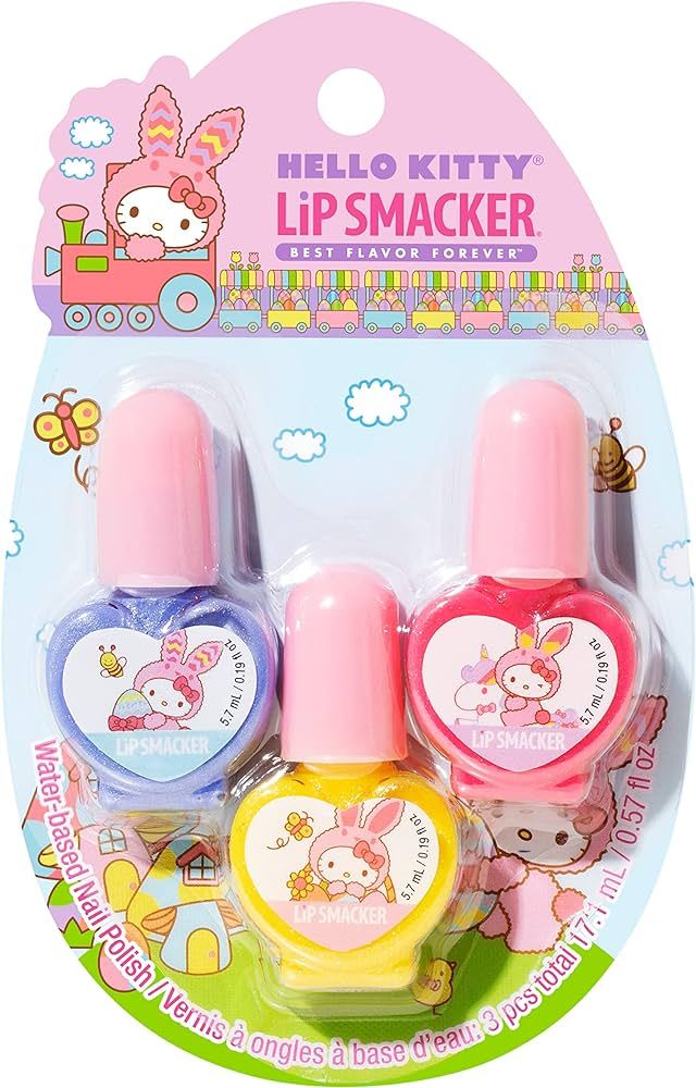 Lip Smacker Easter Nail Polish Trio - Hello Kitty | Amazon (US)