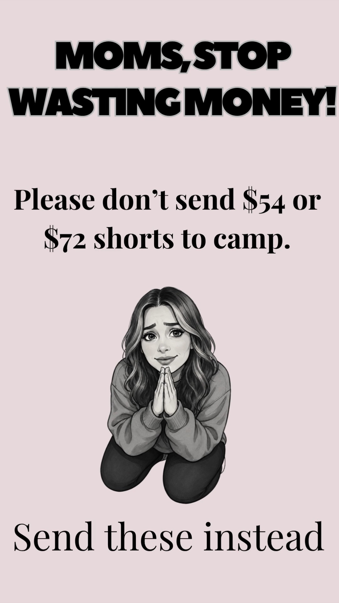 It's hard to not get caught up in the moment when you are shopping for camp and your daughter is begging for those $55 shorts all the girls will have.  

DON'T DO IT.  Save your money for things that will matter.  

Instead I found you the best looks for less that will absolutely do the trick this summer.   

 #LTKmomlife
