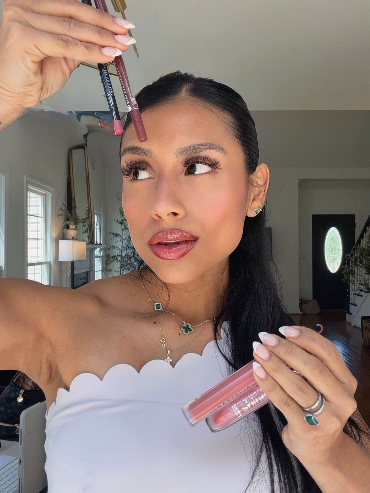My go-to lip combo for tan and deeper skin tones 🤎✨ the perfect mix of warm brown liner + rosy gloss for a juicy, glowy finish that looks expensive but effortless 💄
.
.
.

#LTKselfcare #LTKBeauty #LTKmomlife