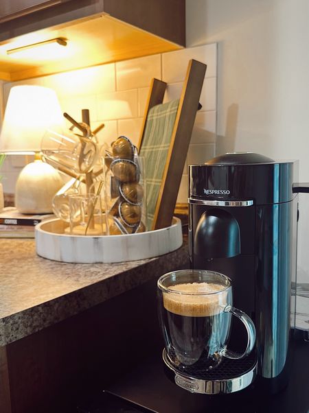 POV: the happiest corner in my home ☕️ we love our nespresso + you can snag one for $40 off using code ‘74DYRP’ and if you already own a machine, that code will get you $10 off your next purchase of 5+ sleeves (using the Nespresso website or app)

#LTKhome #LTKsalealert #LTKMostLoved