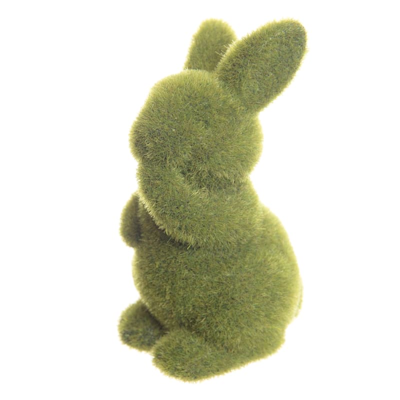 Artificial Moss Covered Standing Easter Bunny, 3.5" | At Home