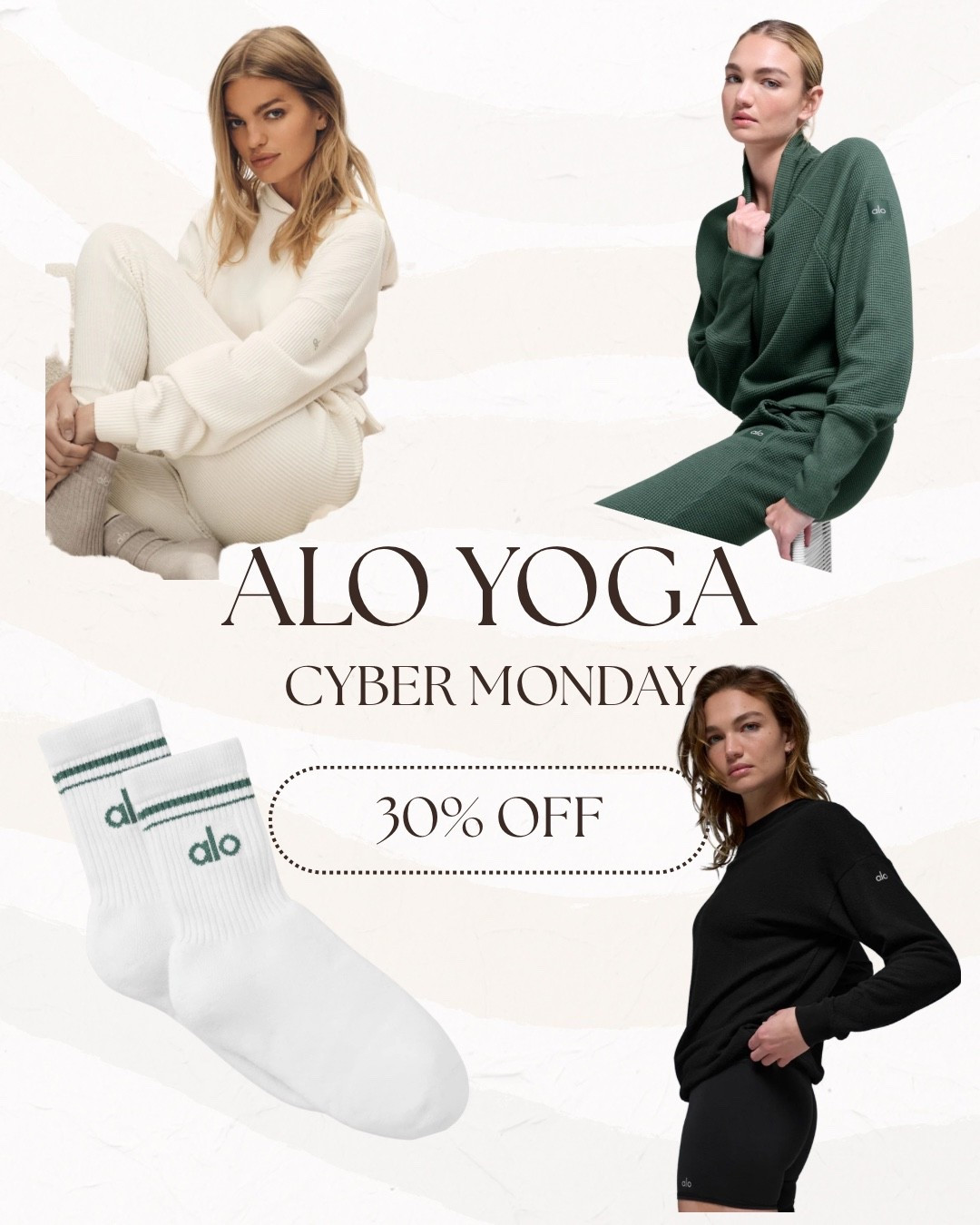 This doesn’t happen often! Site wide 30% off Alo Yoga! Some of my favorite pieces I wear for travel.  

#LTKActive #LTKCyberWeek #LTKTravel