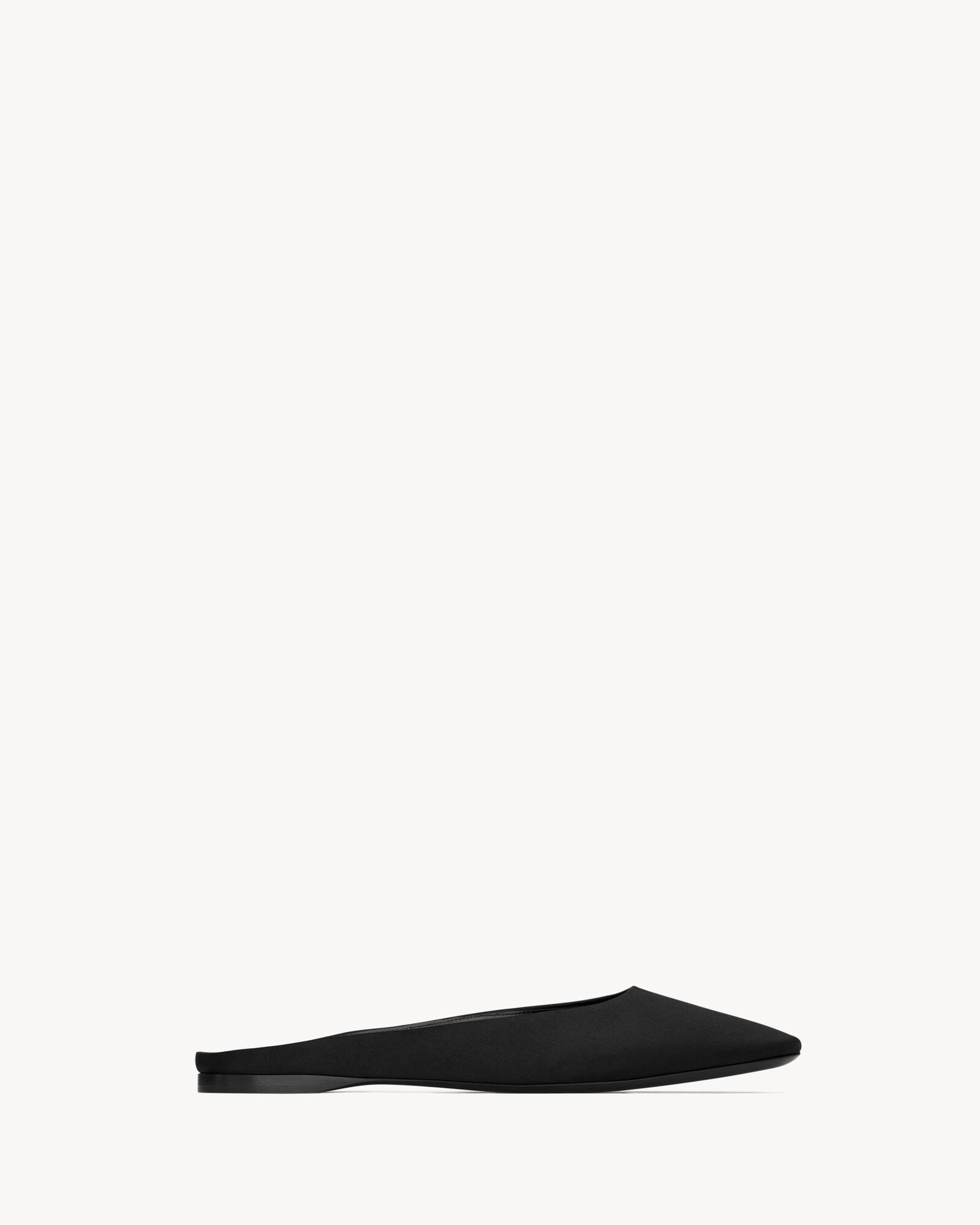 Squared toe slip-ons. | Saint Laurent Inc. (Global)