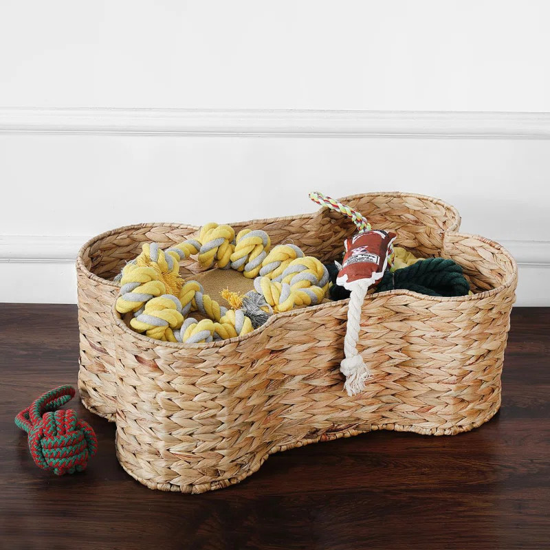 Park Life Designs Bone Shape Pet Basket | Wayfair North America