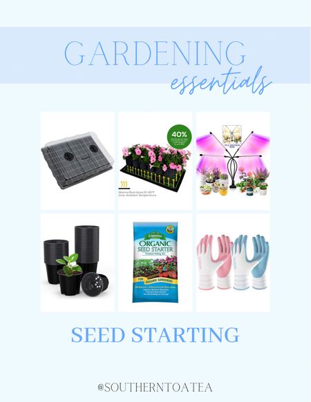 All the seed starting essentials from Amazon or Home Depot! 

#LTKFind #LTKhome #LTKSeasonal