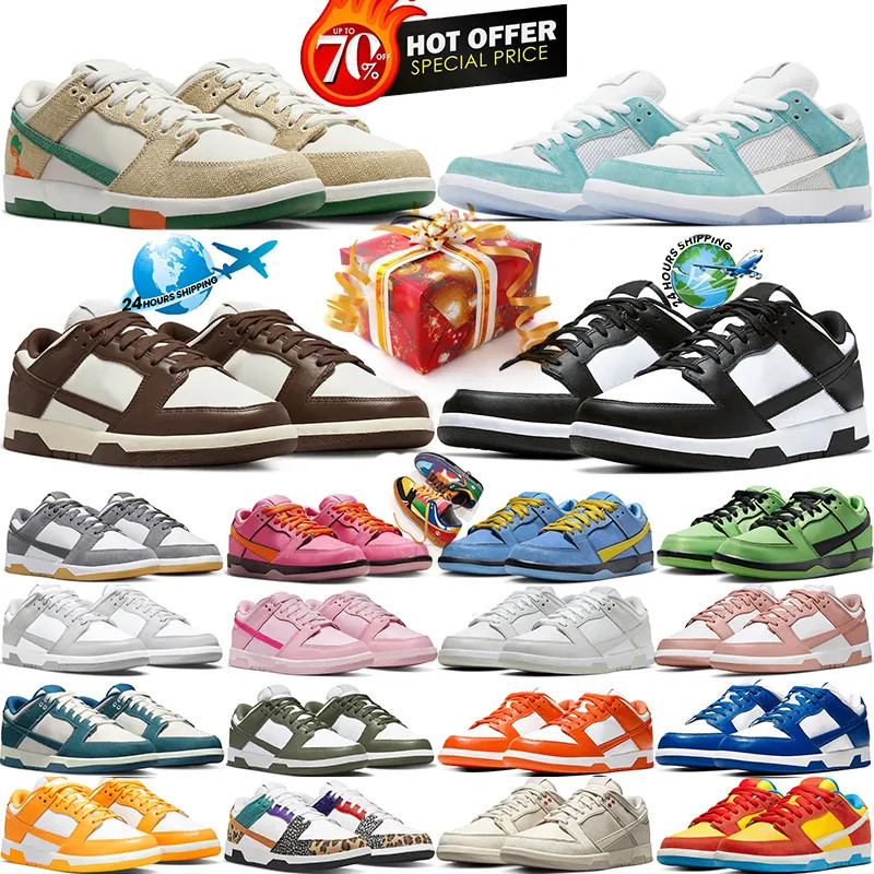 designer shoes with box low panda Jarritos cacao Grey Fog Blossom Bubbles Buttercup bear Triple P... | DHGate