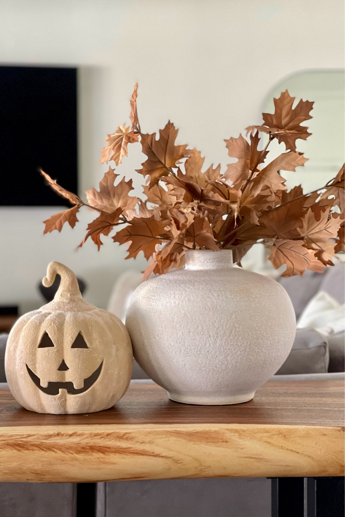 Terracotta pumpkin and fall stems 

#LTKFindsUnder50 #LTKSeasonal #LTKHome