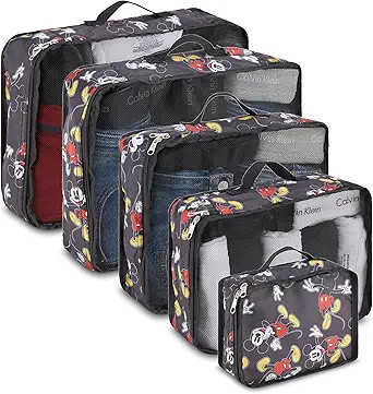 Disney Minnie Mickey Stitch Packing Cubes - Winnie the Pooh, Princess Cinderella, Cars, Toy Story... | Amazon (US)