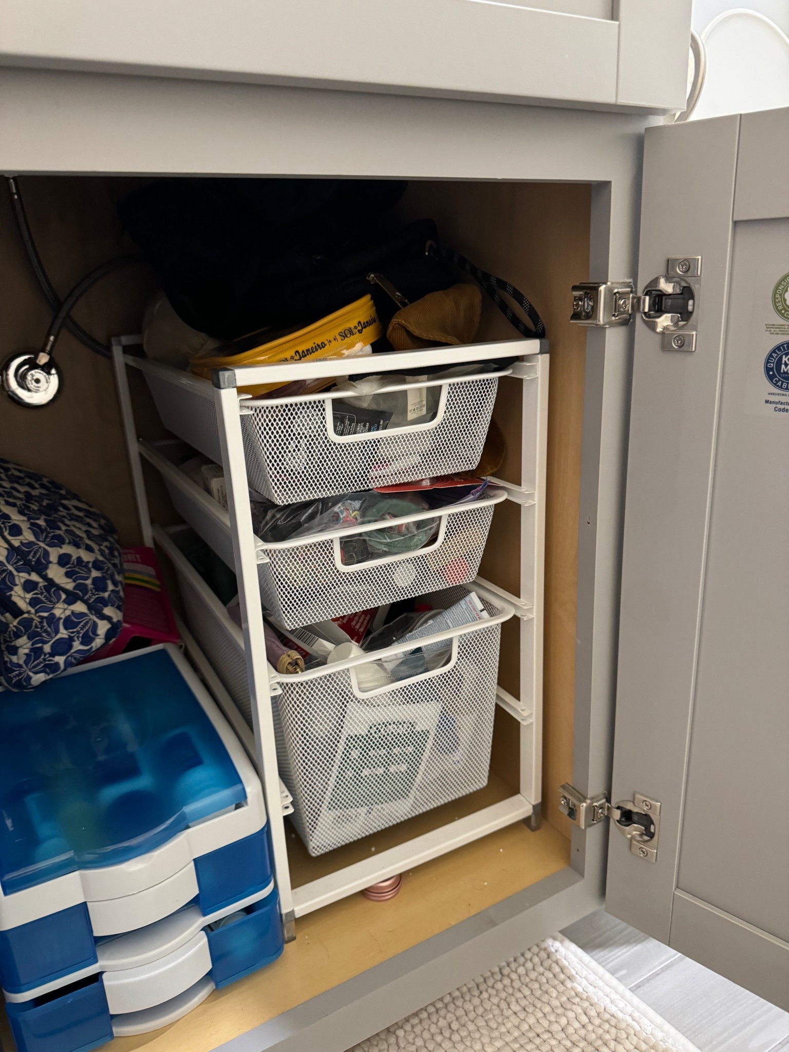 under bathroom sink organizer!! 

#LTKHome