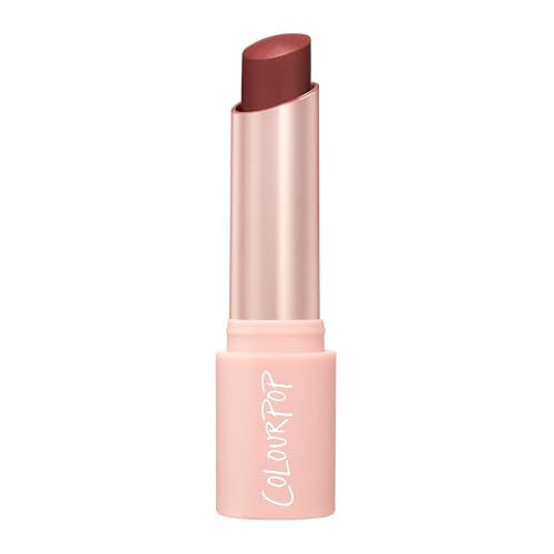 ColourPop PowerPout Matte Lipstick - Transfer-Proof Lip Makeup with 8HR Wear, Ultra-Pigmented Formula & Comfortable, Non-Drying Matte Finish - Dirty Chai (0.11 oz) | Amazon (US)