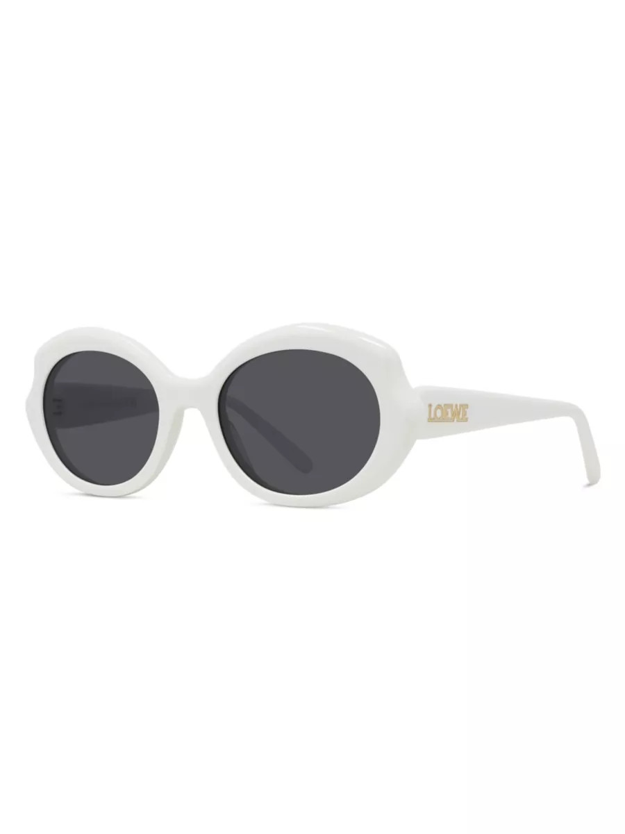 Slim 54MM Geometric Sunglasses | Saks Fifth Avenue