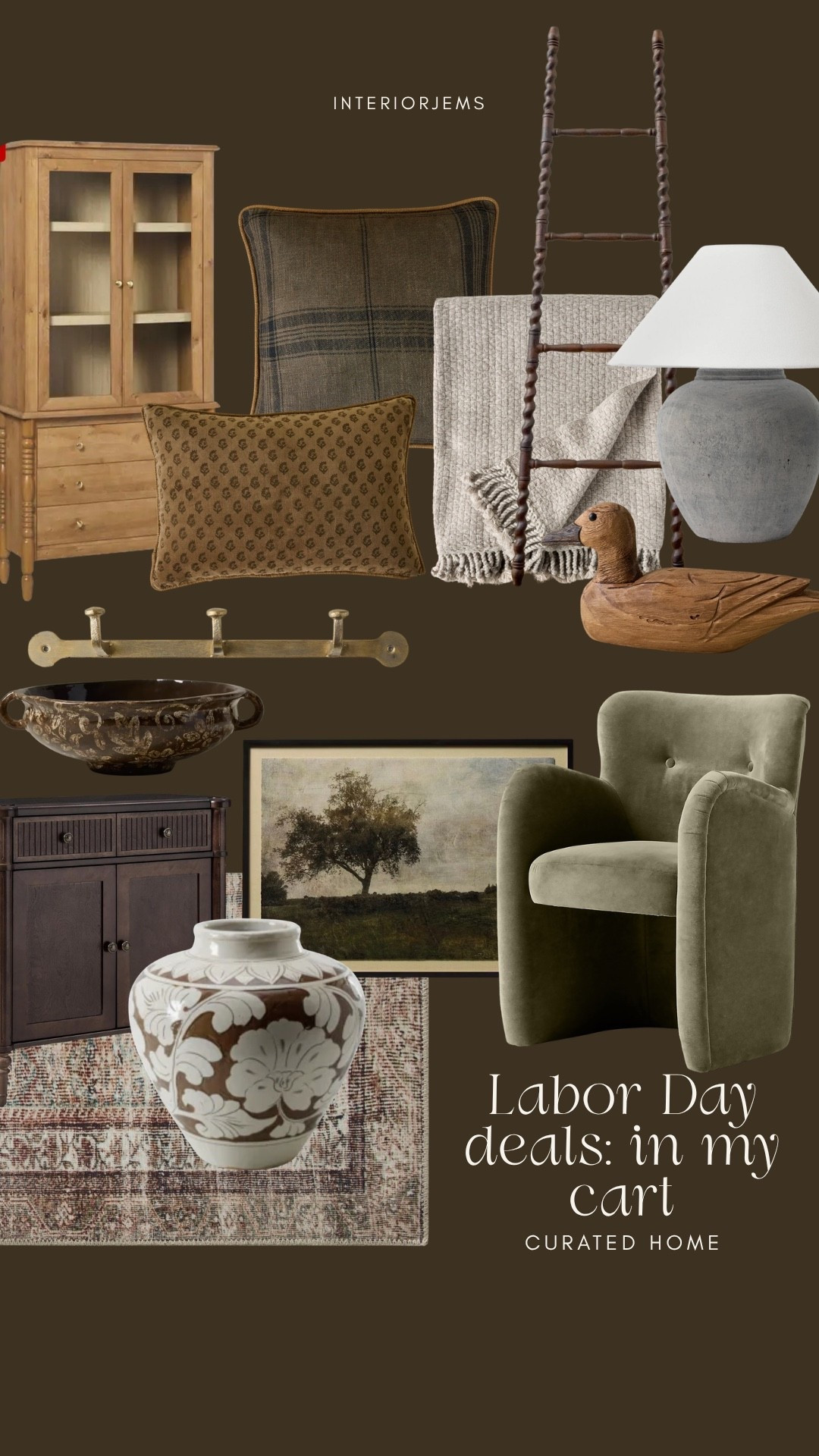 Labor Day sales in my cart, dining room chair from Crate & Barrel, oversized face, wall, hooks, home decor, magnolia home, cabinet, affordable, vintage style rug, table lamp

#LTKSaleAlert #LTKHome