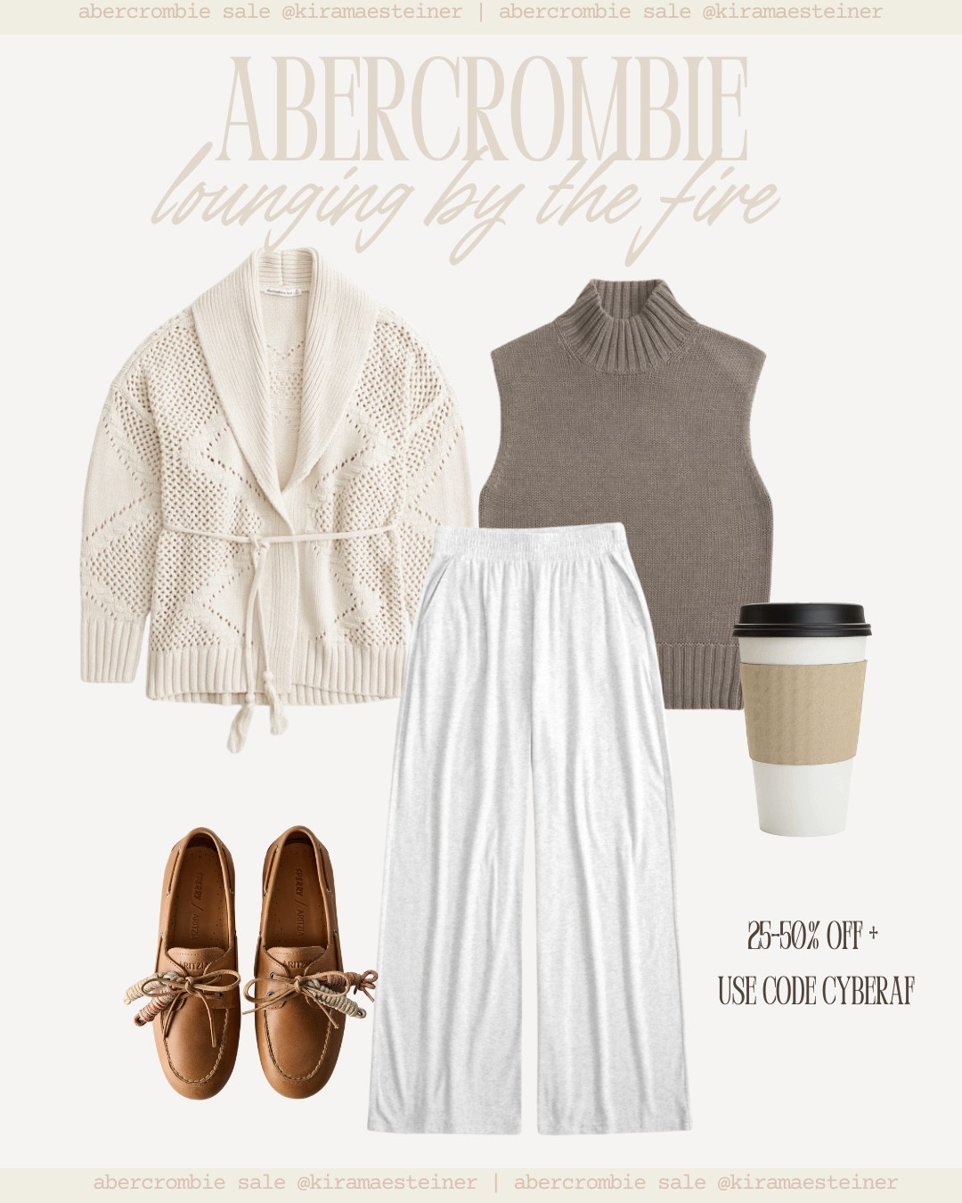 25-50% off + use CYBERAF for extra $$ off! 

#LTKCyberWeek #LTKootd #LTKHoliday