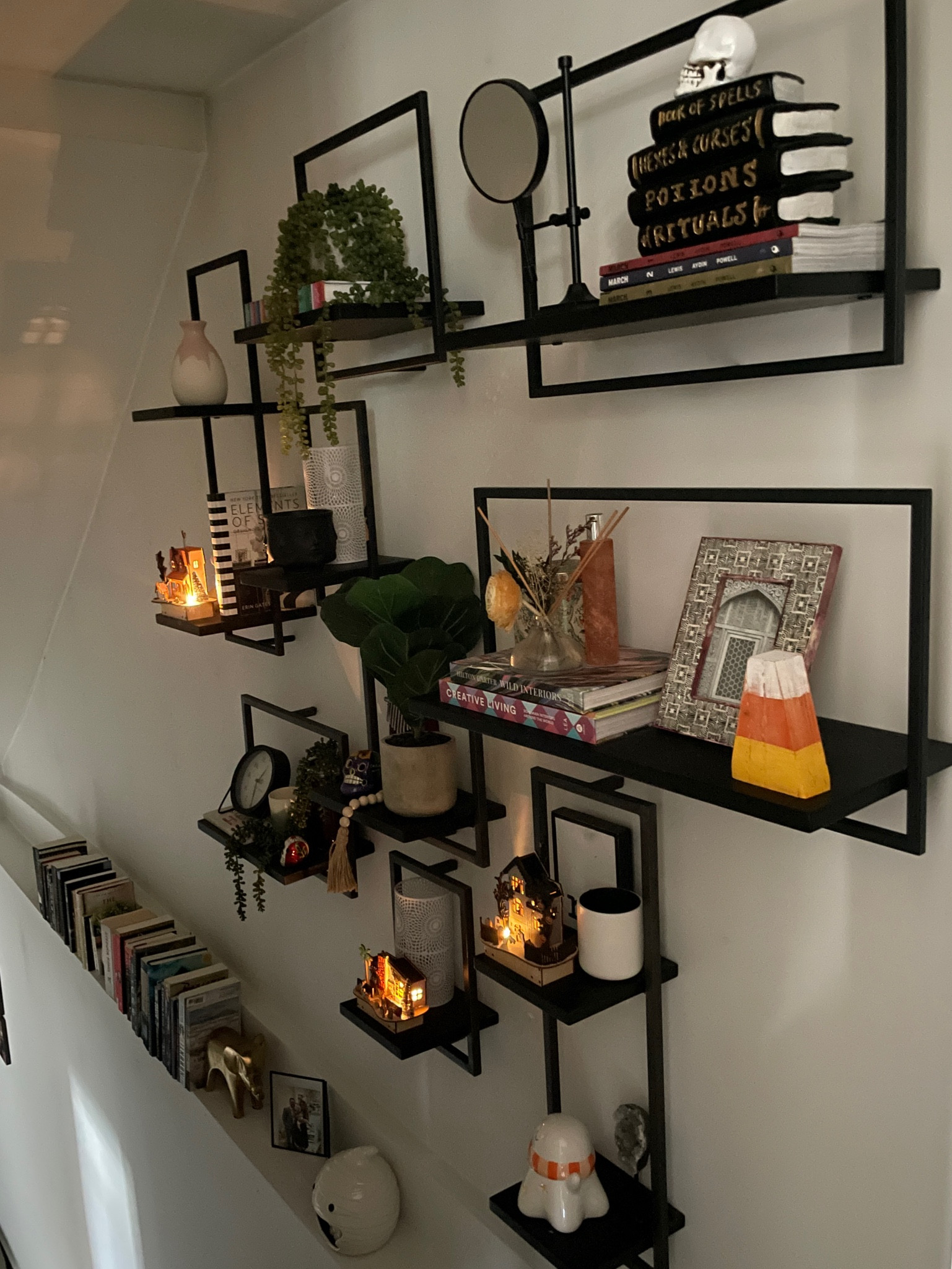 Halloween BOOkshelf decor

#LTKhome #LTKHalloween #LTKSeasonal