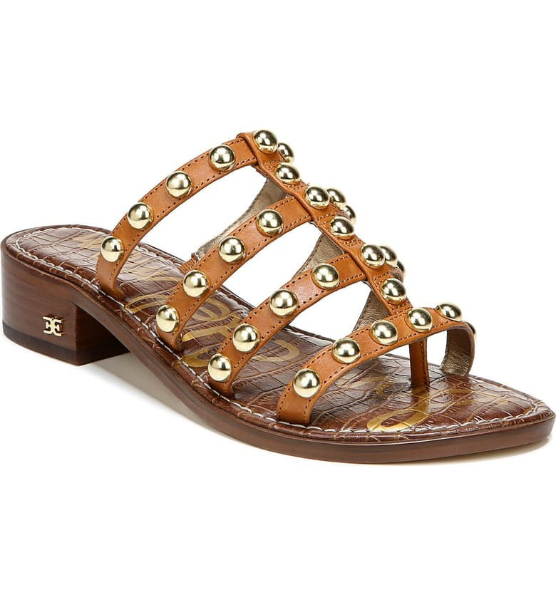 Juniper Studded Gladiator Slide Sandal | Nordstrom