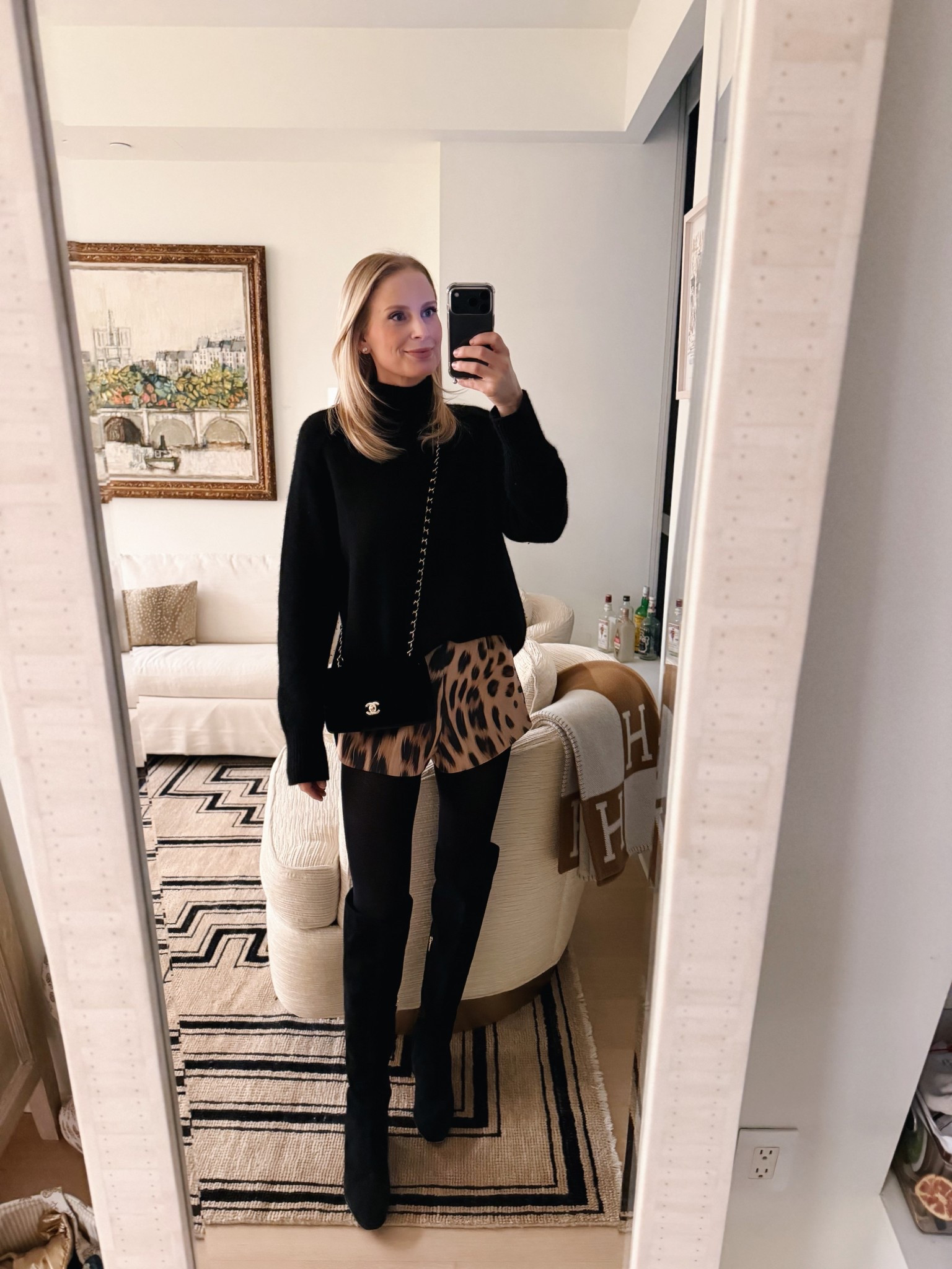 Friday night dinner look! Sweater and boots are old. 

#LTKootd