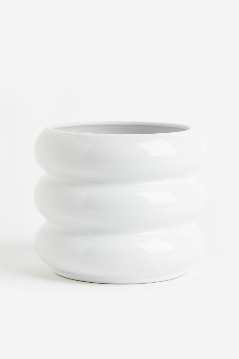 Stoneware Plant Pot | H&M (US + CA)