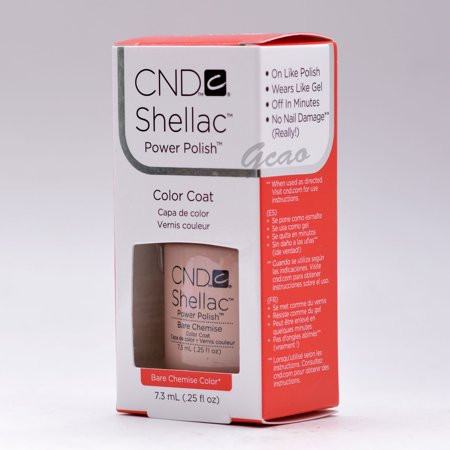 CND Shellac UV Color Bare Chemise .25oz | Walmart (US)