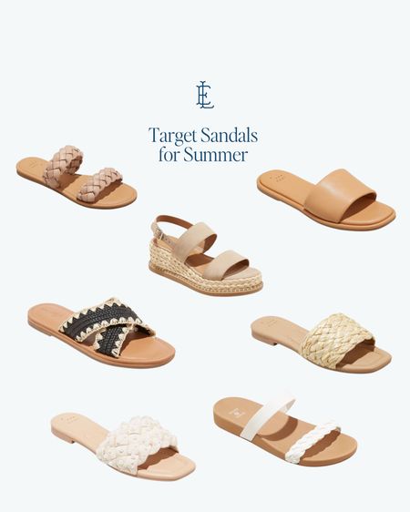 Who doesn’t like cute and adorable sandals for Summer?  Target always delivers. 

#LTKFind #LTKshoecrush #LTKunder50