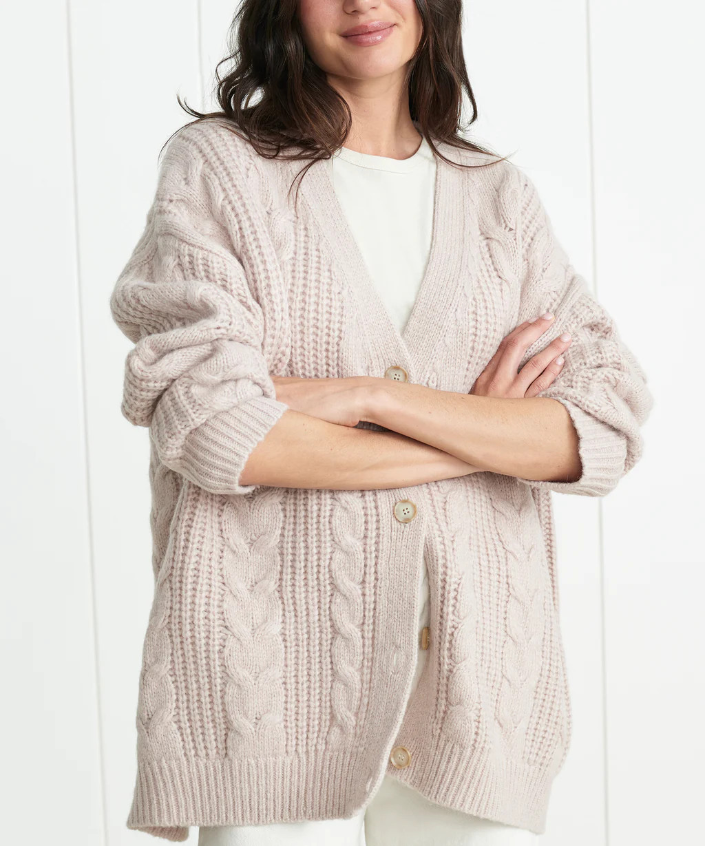 Cable Cocoon Cardigan | Jenni Kayne