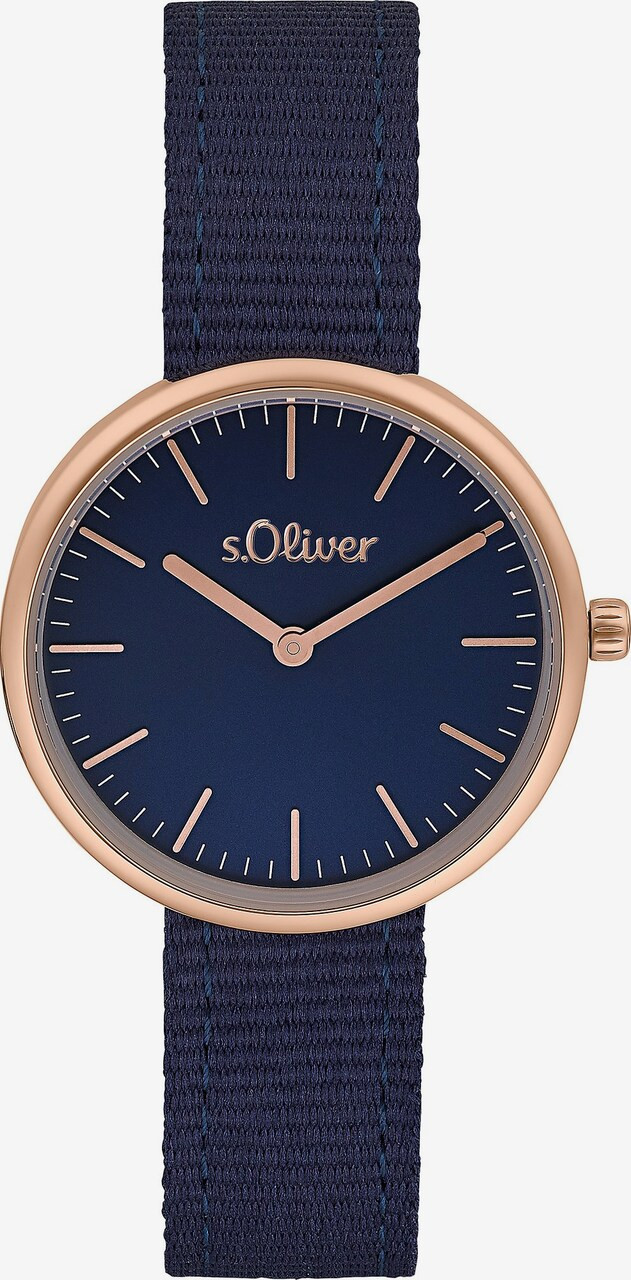 s.Oliver Analoguhr in Blau | ABOUT YOU (DE)